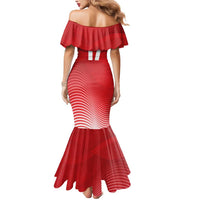 Custom Gibraltar We are Champions Mermaid Dress Sporty Style