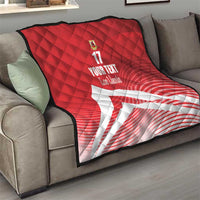 Custom Gibraltar We are Champions Quilt Sporty Style