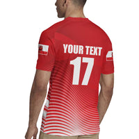Custom Gibraltar We are Champions Rugby Jersey Sporty Style
