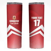 Custom Gibraltar We are Champions Skinny Tumbler Sporty Style