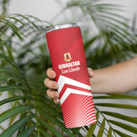 Custom Gibraltar We are Champions Skinny Tumbler Sporty Style