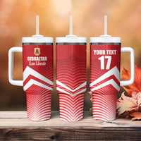 Custom Gibraltar We are Champions Tumbler With Handle Sporty Style
