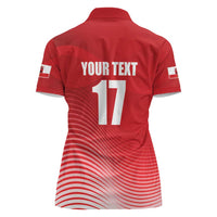 Custom Gibraltar We are Champions Women Polo Shirt Sporty Style