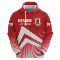 Custom Gibraltar We are Champions Zip Hoodie Sporty Style