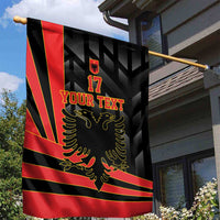 Custom Albania Football We are Champions Garden Flag Sporty Style with The Double-headed eagle