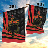 Custom Albania Football We are Champions Garden Flag Sporty Style with The Double-headed eagle