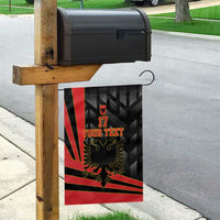 Custom Albania Football We are Champions Garden Flag Sporty Style with The Double-headed eagle