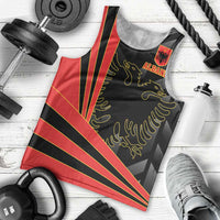 Custom Albania Football We are Champions Men Tank Top Sporty Style with The Double-headed eagle