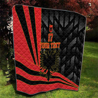 Custom Albania Football We are Champions Quilt Sporty Style with The Double-headed eagle