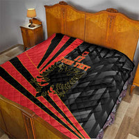 Custom Albania Football We are Champions Quilt Sporty Style with The Double-headed eagle