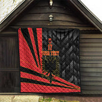 Custom Albania Football We are Champions Quilt Sporty Style with The Double-headed eagle