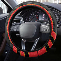 Albania Football We are Champions Steering Wheel Cover Sporty Style with The Double-headed eagle