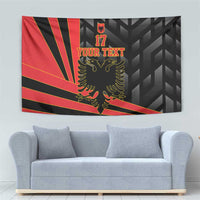 Custom Albania Football We are Champions Tapestry Sporty Style with The Double-headed eagle