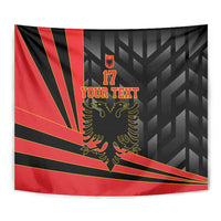 Custom Albania Football We are Champions Tapestry Sporty Style with The Double-headed eagle