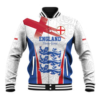 Custom England Football We are Champions Baseball Jacket Sporty Style The Three Lions