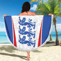 Custom England Football We are Champions Beach Blanket Sporty Style The Three Lions