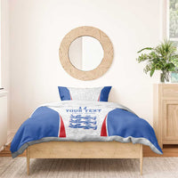 Custom England Football We are Champions Bedding Set Sporty Style The Three Lions