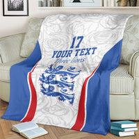 Custom England Football We are Champions Blanket Sporty Style The Three Lions