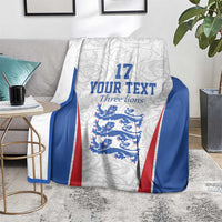 Custom England Football We are Champions Blanket Sporty Style The Three Lions