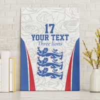 Custom England Football We are Champions Canvas Wall Art Sporty Style The Three Lions