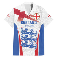 Custom England Football We are Champions Family Matching Mermaid Dress and Hawaiian Shirt Sporty Style The Three Lions