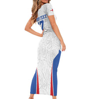 Custom England Football We are Champions Family Matching Short Sleeve Bodycon Dress and Hawaiian Shirt Sporty Style The Three Lions