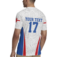 Custom England Football We are Champions Rugby Jersey Sporty Style The Three Lions