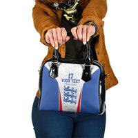 Custom England Football We are Champions Shoulder Handbag Sporty Style The Three Lions