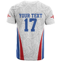 Custom England Football We are Champions T Shirt Sporty Style The Three Lions