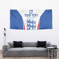 Custom England Football We are Champions Tapestry Sporty Style The Three Lions
