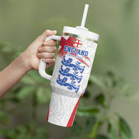 Custom England Football We are Champions Tumbler With Handle Sporty Style The Three Lions