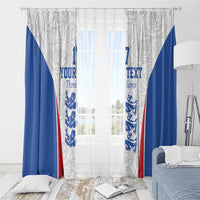 Custom England Football We are Champions Window Curtain Sporty Style The Three Lions