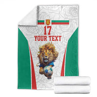 Custom Bulgaria Football We are Champions Blanket Sporty Style with Lion Mascot