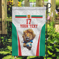 Custom Bulgaria Football We are Champions Garden Flag Sporty Style with Lion Mascot