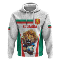 Custom Bulgaria Football We are Champions Hoodie Sporty Style with Lion Mascot