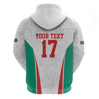Custom Bulgaria Football We are Champions Hoodie Sporty Style with Lion Mascot