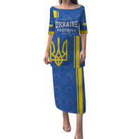 Custom Ukraine Football Puletasi Blue Style