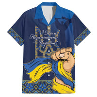 Personalized Ukraine Independence Day Family Matching Puletasi and Hawaiian Shirt Monument Nezalezhnosti