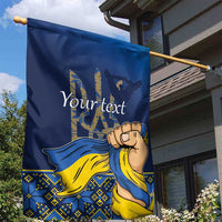 Personalized Ukraine Independence Day Garden Flag Monument Nezalezhnosti