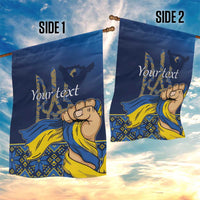 Personalized Ukraine Independence Day Garden Flag Monument Nezalezhnosti