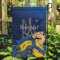 Personalized Ukraine Independence Day Garden Flag Monument Nezalezhnosti