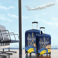 Personalized Ukraine Independence Day Luggage Cover Monument Nezalezhnosti