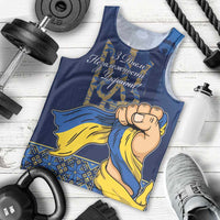 Personalized Ukraine Independence Day Men Tank Top Monument Nezalezhnosti