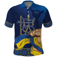 Personalized Ukraine Independence Day Polo Shirt Monument Nezalezhnosti
