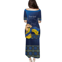 Personalized Ukraine Independence Day Puletasi Monument Nezalezhnosti