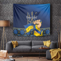 Personalized Ukraine Independence Day Tapestry Monument Nezalezhnosti