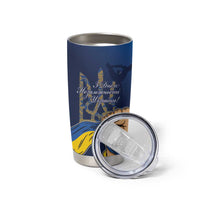Personalized Ukraine Independence Day Tumbler Cup Monument Nezalezhnosti