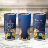 Personalized Ukraine Independence Day Tumbler Cup Monument Nezalezhnosti