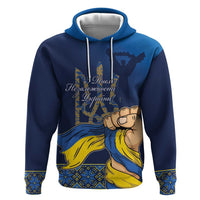 Personalized Ukraine Independence Day Zip Hoodie Monument Nezalezhnosti