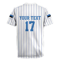 Custom Estonia Football Rugby Jersey Retro Jersey White Version
